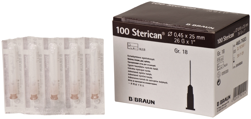 B Braun-Sterican® Wegwerpnaalden | Koop Bij VOS Instrumenten